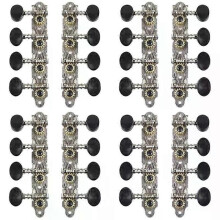 4 Set 4L4R Mandolin Stämpinnar Maskinhuvuden Strängstämpinnar För 8 Strängare Mandolininstrument