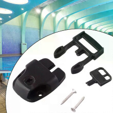 4-delige set spa-badafdekkingen, reparatieset voor gebroken grendels, clipsloten met sleutelhardware
