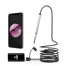 Otoscopio visivo 39mm 2MP HD, endoscopio per la pulizia delle orecchie, endoscopio per la pulizia delle