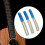 3 delar Gitarr Gripbräde Guard Mångsidig bärbar Gripbräda Protector för Performance Show 1
