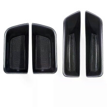 4 X Car Door Side Handle Pocket Storage Box Storage Organizer Tray Grab Handle Box For-Porsche Macan