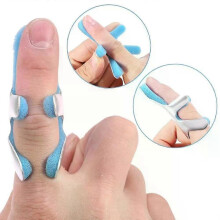 Attelle de doigt médicale en aluminium pour phalange de grenouille, 3 tailles, protection des doigts