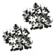 40 kpl hetkellinen oikea kulma kosketusnäyttö painikekytkin 6 x 6 mm x 8 mm