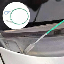 Spazzola per la pulizia dello scarico dell'auto da 3/5 m, spazzola per la pulizia del tettuccio apribile