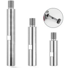 3PCS 3/4/55 Inch Angle Grinder Extension Rod Rotary Aluminium Alloy Angle Grinder Extension Shaft for