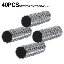 40 stuks muntcapsulehouders voor 16/20/25/27/30/33/38/46mm muntcapsules, opbergdoos, plastic muntenkoffers