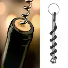 3 pezzi apribottiglie mini cavatappi per esterni apribottiglie per vino rosso portachiavi strumento