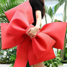 30/50/75cm Big Bow Geburtstag Hochzeit Weihnachten Party Wand Hintergrund Dekor EVA Bow Make Kit DIY