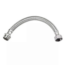 304 RVS gevlochten slang G1/2 vrouwelijk x G1/2 mannelijk kraantoevoerleidingconnector badkamerverwarming