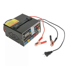 300A Heavy Duty Smart batteriladdare LCD-skärm Bilbatteriladdare Intelligent Pulsreparationsladdare