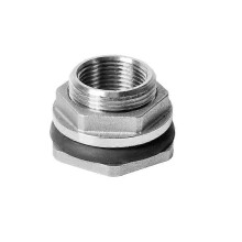 304 RVS watertankverbinding inlaat/uitlaat interne/externe draad accessoires voor aquariumwateremmers