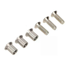 3-delige Trident-schroevenset Universele 105 inch X 1/4 inch NAB Hub Take Up Reel-schroevenset voor