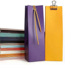 30Pcs Colorful Kraft Paper Gift Bags Wedding Candy Biscuits Snack Bags New Year Xmas Festival Birthday