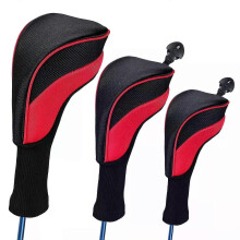 3Pcs/Set Club Heads Cover Soft Wood Golf Club Driver Headcovers Professinal Golf Head Covers Protect