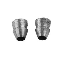 3 st/set Rund stålhammare handtag kil 8 mm fast handtag förhindrar lossning metall hammare handtag kil