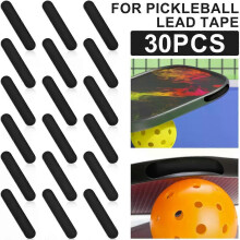 30 kpl Pickleball-lyijynauha, painotettu 3g joustava liimanauha, uudelleenkäytettävä reunasuojateippi
