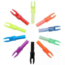 Lote de 30 culatines de fibra de vidrio de carbono para flechas de 42 mm de diámetro interior.