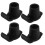 Lot de 4 patins antidérapants pour skis de marche 1