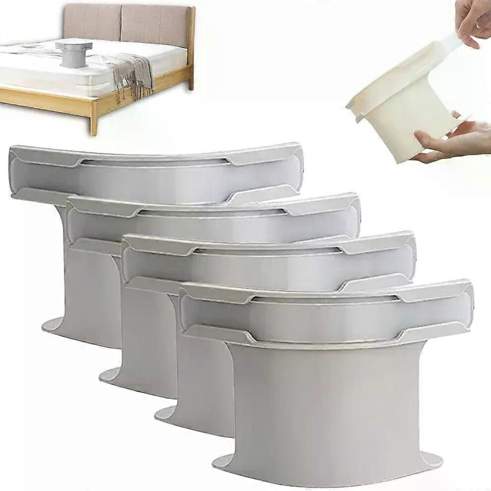 Lot de 4 pinces de serrage d'angle pour draps de lit, verrouillables, pour maintenir les draps serrés