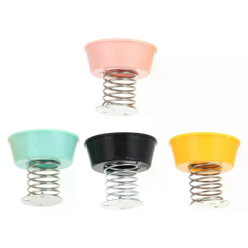 4 PCS Food Spring Base Shaking Head Driving Recorder Shake Decoration Miss