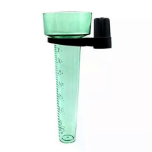 35mm Regenmesser Regenwasserzähler Polystyrol Wasser Regen Messwerkzeug Outdoor Garten Bodenniederschlag