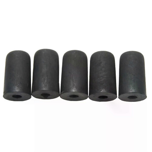 5 Pcs Cello Endpin Tip Protector Rubber Cello tail pin case Tip Cap Protector Non-Slip Mat For Cello