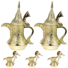 5 Pcs Favor Boxes Candy Bag Lamp Wedding Decor Chic Snacks Golden Plastic