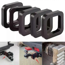 5 stuks demperpad 2 inch trekhaakontvanger demper aanhangwagenkoppeling demping rubberen blok voor verstelbare
