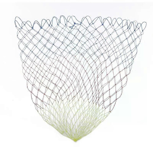 5 Sizes Nylon Fishing Net Collapsible Fishing Tools Mesh Hole Depth Folding Net