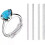 4 stücke Unsichtbare Ring Größe Einsteller Für Lose Ringe Ring Schutz Einsteller Spirale Ring Dichtung 1