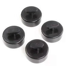 4-teilige Wagenheber-Pads für Corvette, rutschfestes Gummi-Puck-Design zum sicheren Anheben von C5 C6