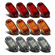 4 stücke LED Front Seite Marker Anzeige Licht Hinten Schwanz Licht 12V 24V DC IP68 Wasserdichte Seite