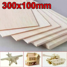 5/10 stücke 300x100mm Haus Flugzeug Holz Handwerk Blätter Material Carving Neueste Platte Universal