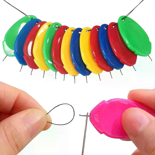 5/10Pcs Easy Automatic Needle Threader Elderly Guide Needlework Accessory DIY Home Hand Machine Sewing