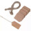 50/100Pcs Blank Kraft Schmuck Preis Label String Tags Geschenk Karten Mit 20m 1