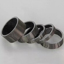 5 stuks fiets koolstofvezel ring racefiets headset stuurpen spacer kit MTB voorvork 5mm 10mm 15mm racefiets