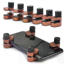 4kpl universaali matkapuhelimen LCD-näytön kiinnityspuristin alumiiniseoksesta kiinnitysklipsi iPhonen
