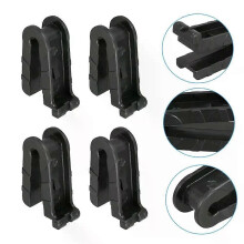 4 pezzi clip adattatore universale per braccio tergicristallo anteriore per auto, gancio a J, tipo A,