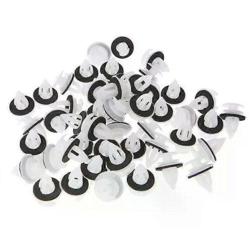 Clips para panel de puerta con junta tórica (50 unidades) para BMW E34, E36, E38, E39, E46, M3, M5,