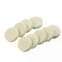 50 pezzi 25 mm feltro di lana lucidatura mola lucidatura tampone lucidatura + 2 pezzi mandrino per utensile