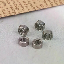 Lot de 5 roulements à billes miniatures MR63zz 3 x 6 x 25 mm ABEC 7, haute vitesse, en acier, pour la