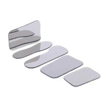 5Pcs Orthodontic Intraoral Photographic Reflector Mirror 2 Sided Rhodium Glass Mirrors With Storage