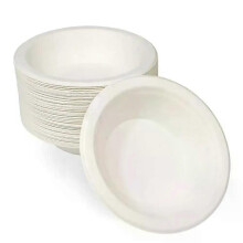50 stuks doorzichtige plastic wegwerp rijstkom voor buiten, picknick, feest, camping, wegwerp kommen,