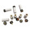 5Pcs/Pack 10/11/12/13mm Billiard Replacement Set Pool Cue Tips Pool Billiard Cue Stick Ferrules Screw-On 1