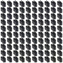 Lot de 50 clips de fixation pour câbles de panneaux solaires, en plastique, pour installation de câbles
