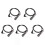 5X gitarr pickup kabel Piezo kabel ände Pin Jack Gitarr Adapter Stereo Instrument Kabel-ABJQ 1