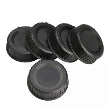 5-10 stuks/pak achterste lensdopdeksel voor Nikon AF AF-S DSLR SLR-camera LF-4 lensbeschermkappen SLR