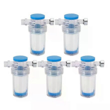 Lot de 5 filtres à eau pour machine à laver, chauffe-eau, douche, filtre à eau pour la maison