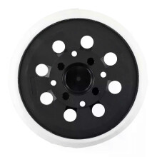 5 tums 8-håls krok- och ögle-slipplatta 125 mm stödplatta slipplatta för Bosch PEX 300 AE 400 AE