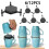 6/12Pcs Coffee Mug Storage Holder Adjustable Desktop Cup Organizer Shelf Kitchen Cabinet Stackable Coffee 1